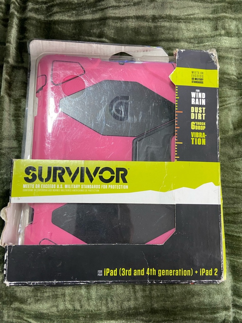 Survivor Rugged Tablet Case for iPad - Pink